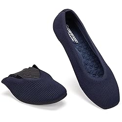 Frank Mully Womens Square Toe Flat Shoes