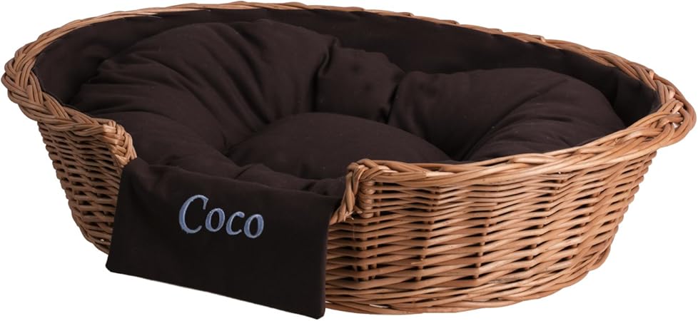 Polo Empreendedor Estar Impressionado Panier Pour Chien En Osier Mamaindeval Com