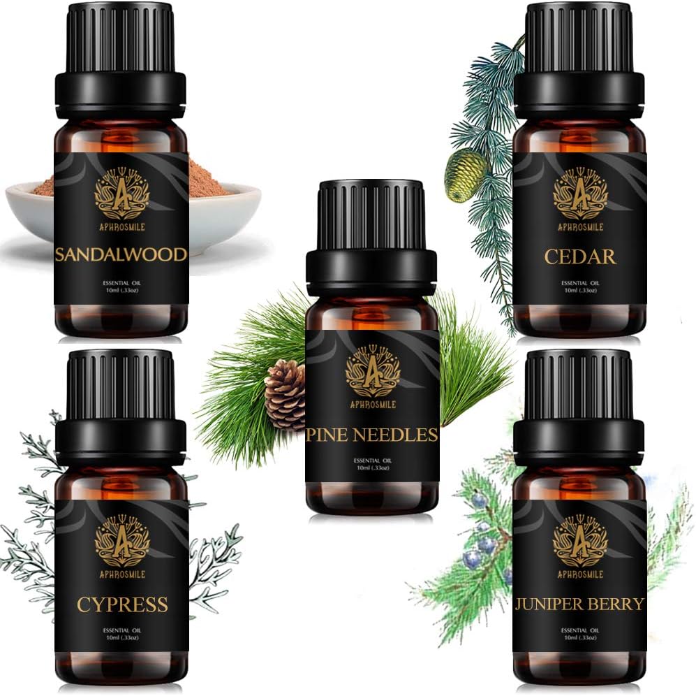 Aromatherapy Woody Essential Oil Set for Diffuser 100% Pure Sandalwood Essential Oil - Image 3
