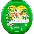 Gain flings Laundry Detergent Soap Pacs HE Compatible Long Lasting Scent, Original Scent, 76 Count