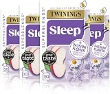Twinings Superblends Sleep Tea Spiced Apple Vanilla Herbal 80 bags