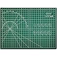 SCIKHEFT A4 Self Healing Cutting Mat - Double Sided Craft Mat with Grid Lines, Non-Slip Work Surface for Crafting & DIY Projects (Washable Reusable)