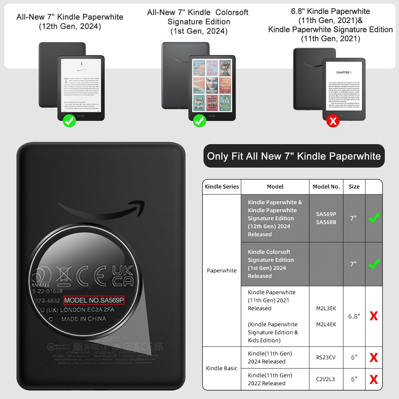 HOICHOE Case for All-New 7