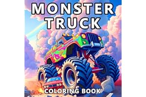 Monster Truck Coloring Book: 50 Action-Packed Designs for Boys And Adults Who Love Big Trucks and Bold Stunts!