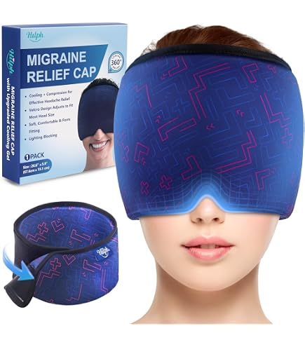 Masque Anti-migraine Chaud Et Froid - Soulagement Immédiat Et Naturel | Thérapie Par Compression