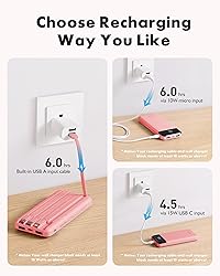 Charmast Portable Charger with Built in