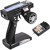 Flysky FS-GT3B Rc Transmitter &amp; FS-GR3E Receiver, 2.4Ghz 3 Channel Rc Car Remote Controller and Receiver