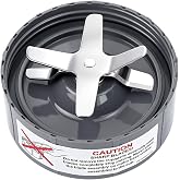 Replacement Extractor Blade Fit for NutriBullet 600W 900WPro Series Blender | With Silicone Rubber Gaskets Seal Ring, For NutriBullet Blender Blade Replacement Parts, Cross Blade Assembly