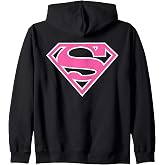 DC Supergirl Logo Classic Zip Hoodie