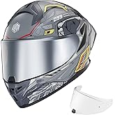 ILM Motorcycle Helmets Full Face for Men Women with Pinlock Powersports Street Racing Cascos para Motos DOT Model MF510