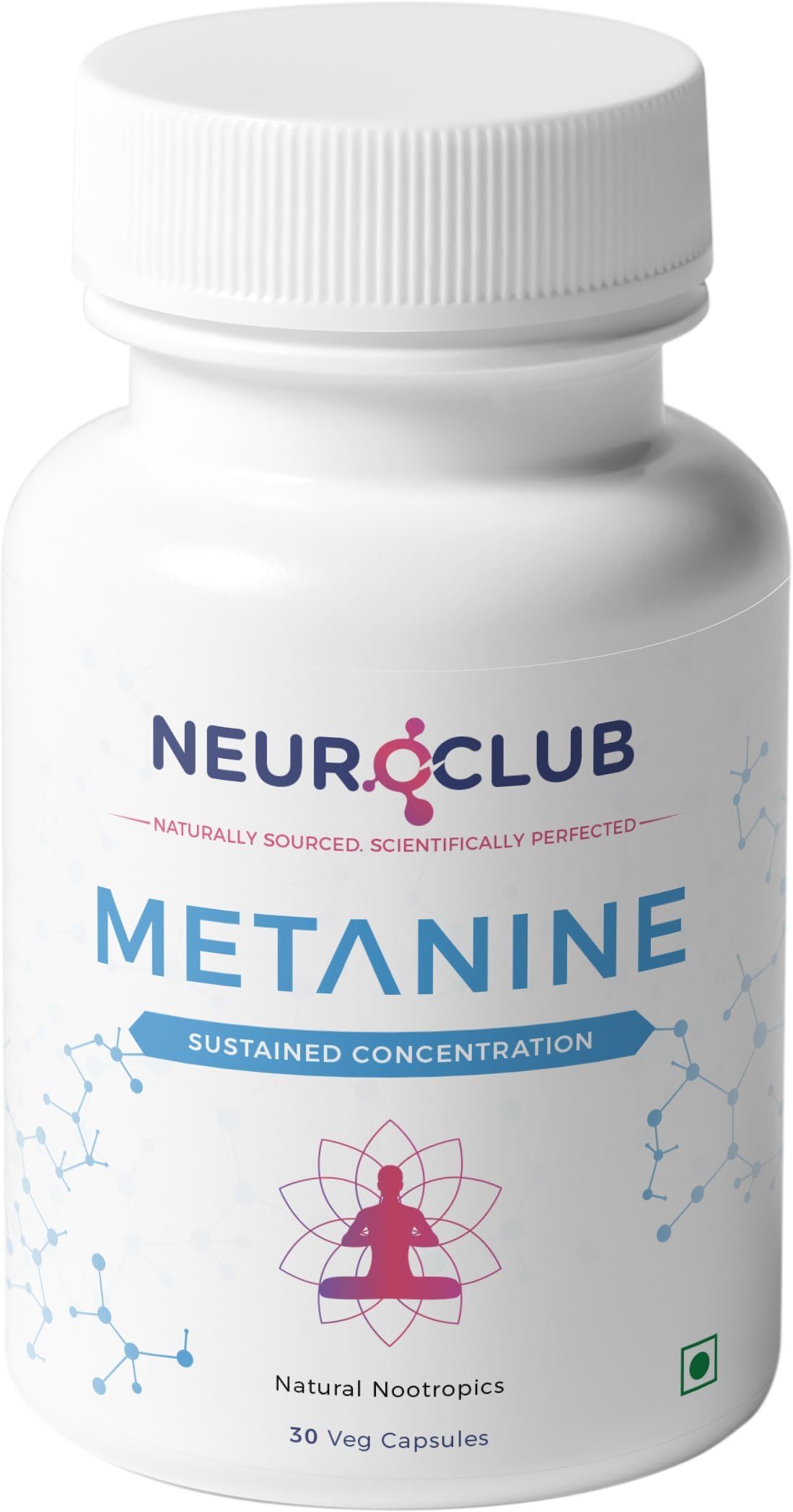 NeuroClub METANINE All Natural Herbal Supplement for Focus and Concentration
