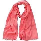Canxiaoba Women's Cotton Scarves Lady Light Soft Fashion Solid Scarf Wrap Shawl