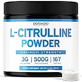 L Citrulline Powder Supplements (3g) Support L Arginine & Nitric Oxide Booster Powder - L-Citruline Supplements For Men & Women - Stamina , Endurance , Performance for Workouts - Vegan & USA Made