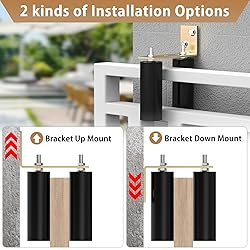 ForoGore 2 Pack 6" Slide Gate Guide Roller with