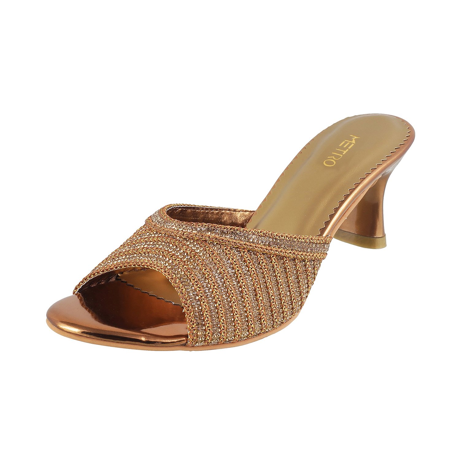 Buy Metro Women's Mules at Amazon.in