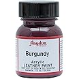 Angelus Burgundy Acrylic Leather Paint