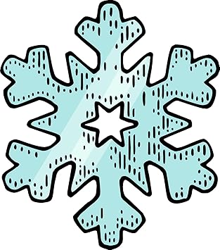 amazon com pretty cute sweet winter snowflake cartoon vinyl sticker all sizes automotive pretty cute sweet winter snowflake cartoon vinyl sticker all sizes