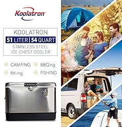 Koolatron Ice Chest Cooler - Portable Ice Bucket