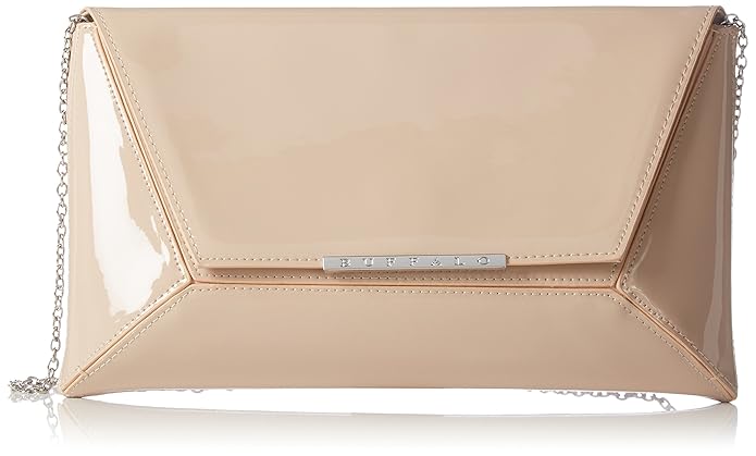 Buffalo Damen Bag 14907 PATENT PU Clutches, 30x17x1 cm