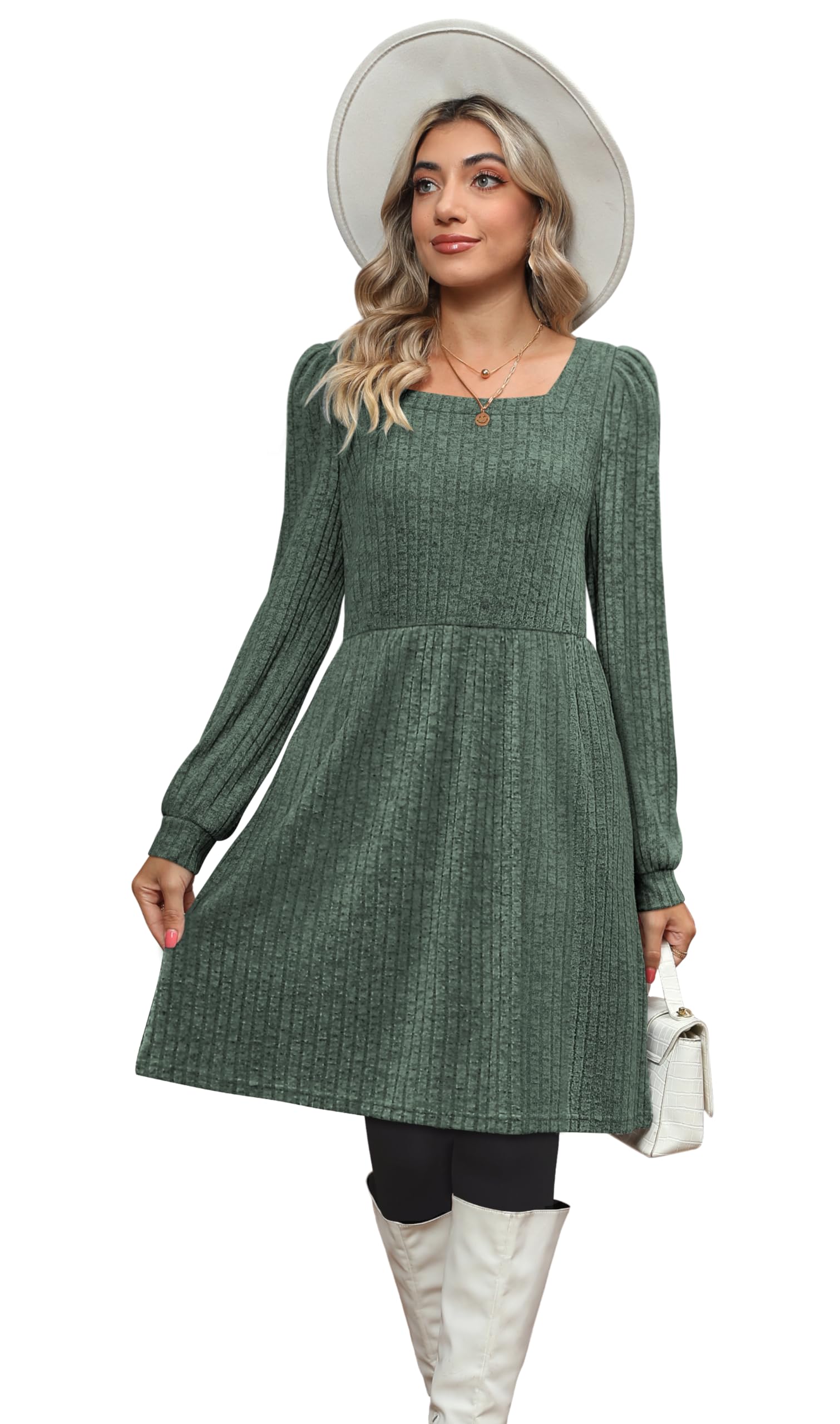 Jescakoo Fall Sweater Dresses Women