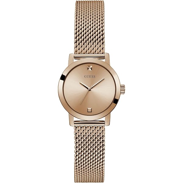 Amazon.com: Guess Ladies 25mm Watch - Gold Tone Bracelet  display picture 2