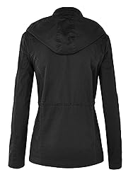 Made By Johnny MBJ WJC643 Womens Pop of Color Parka