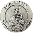 Lumen Mundi Patron Saint of Fertility St Gerard Pocket Token with Prayer Back