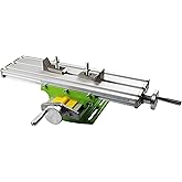 HFS (R) Multifunction Worktable Milling Machine - Adjustable X-Y Compound Drilling Slide Table for Bench Drill 330x95mm(13 * 3.7in)