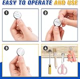 Grtard 20 Pack Ceramic Magnets 0.71 x 0.12 in with Adhesive Backing view 5
