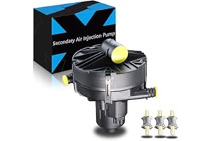 YZHIDIANF Upgraded 0001405185 Secondary Air Injection Pump Smog Pump fit For:-Mercedes-Benz C230 C280 C300 C350 CL550 CLK350 CLK550 E350 E550 GL450 GL550 ML350 ML550 R350 S550 SL550 SLK280 (1PC)