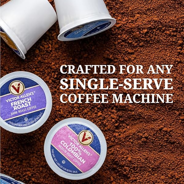 VICTOR ALLEN’S COFFEE SWEET AND SALTY CARAMEL FLAVORED CAPPUCCINO MIX, 42 COUNT, SINGLE SERVE K-CUP PODS FOR KEURIG K-CUP BREWERS BREWERS (PACKAGING MAY VARY)