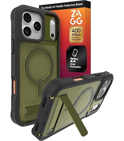 Amazon.com: ZAGG Sedona Snap Case with Kickstand for iPhone 17 Pro