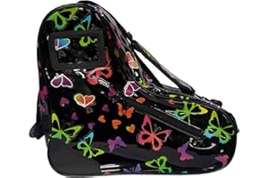 Epic Skates Butterfly Quad Roller Skates Bag,Black