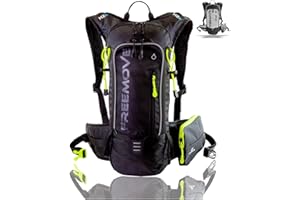 Sports Backpack Daypack, 10L Capacity, Extra Phone Pocket, Lightweight for Day Hike as Hydration Pack > Water Bladder NOT Inc