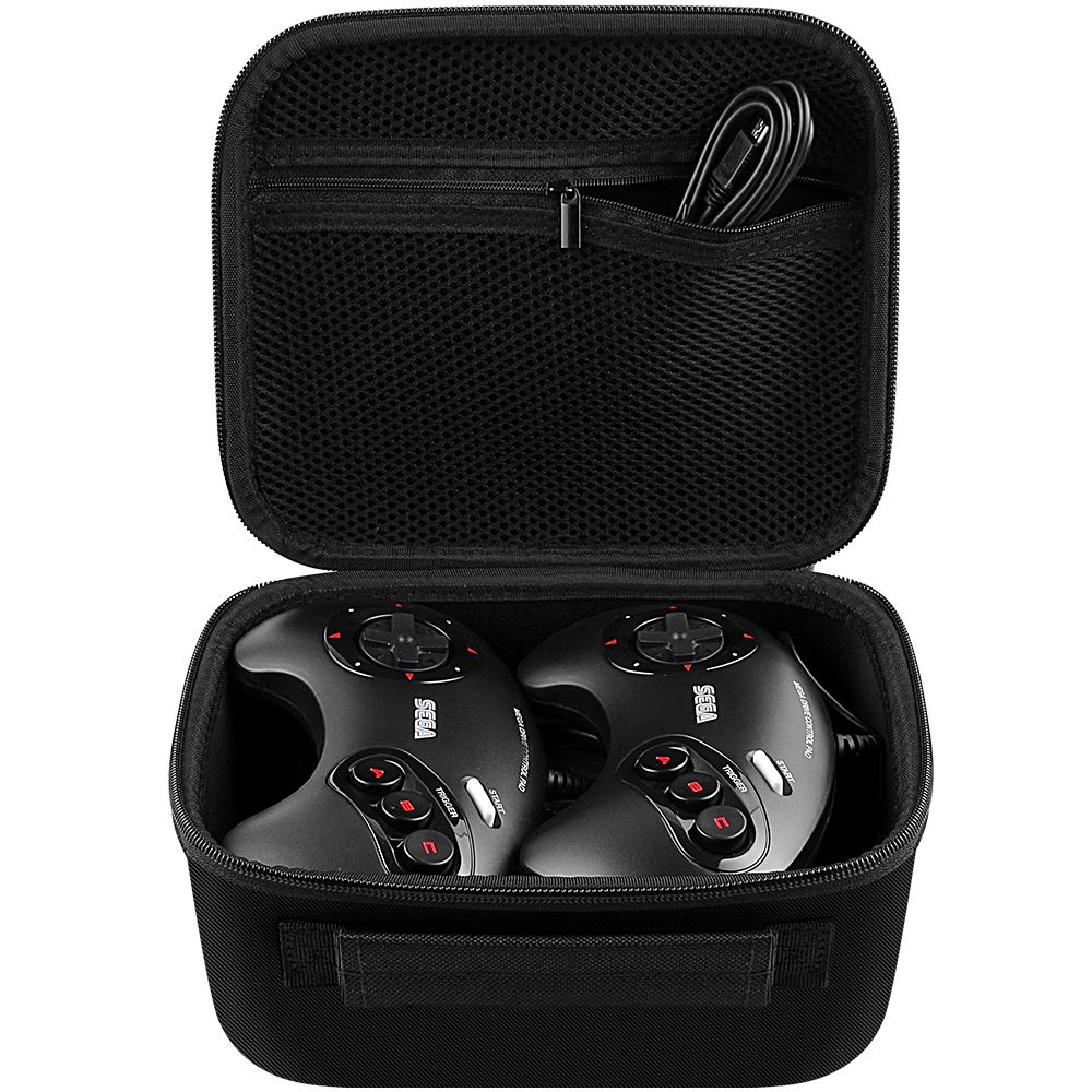 Case Compatible for Sega Genesis Mini - Genesis and Accessories, Travel Carrying Storage holder Bag(Box Only): Video Games