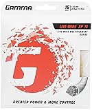 Gamma Live Wire XP 16G Tennis String, Natural