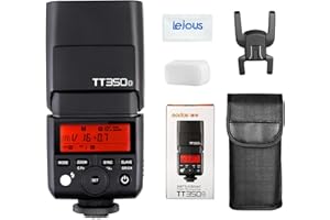 Godox TT350o Mini Thinklite TTL Flash Speedlite, 2.4G HSS 1/8000s GN36 Compatible with Olympus OMD E-M5 Mark III E-M1 E-P15 E