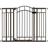 Summer Infant Multi-Use Decorative Extra Tall Safety Pet and Baby Gate, 28.5'-48' Wide, 36' Tall,Pressure or Hardware Mounted