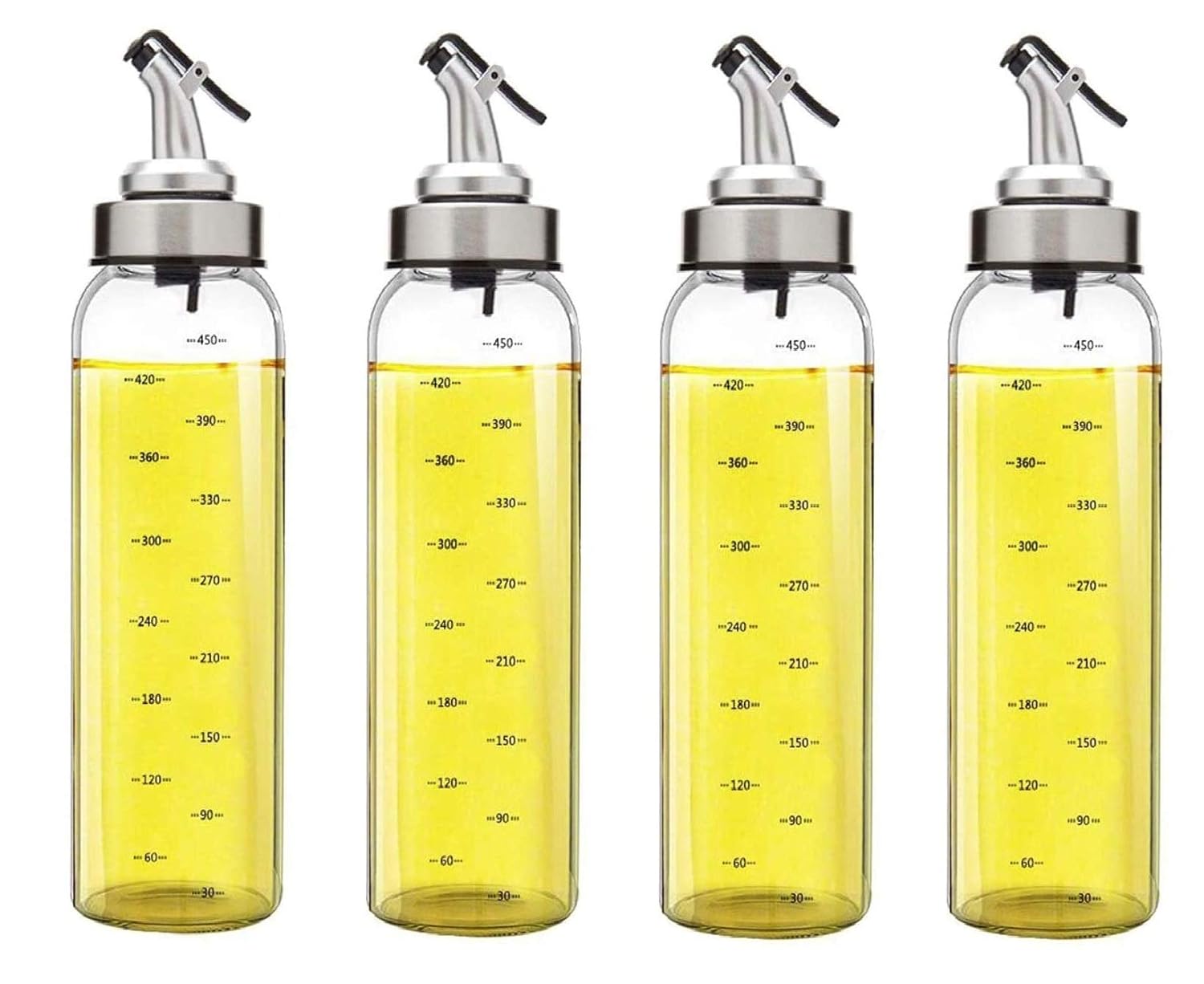 Buy AAA STORE® Oil Bottles for Kitchen Combo Dispenser Glass Leakproof