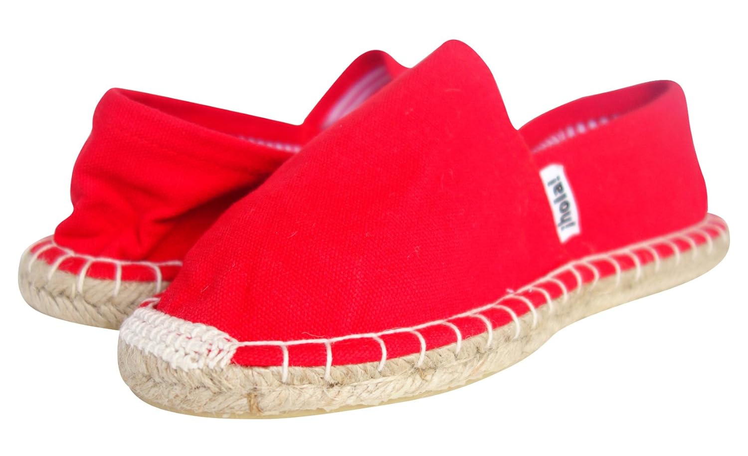 ¡Hola! Espadrilles Women's Canvas Flats SlipOn Shoes