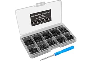 Mcsher 500pcs Laptop Notebook Screws Set Kit for IBM HP Dell Lenovo Samsung Sony Toshiba Acer Gateway – with Screwdriver