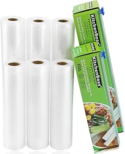 Vacuum Sealer Rolls Bag, 6 Pack 8