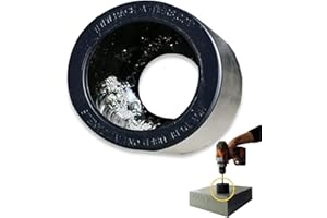 Rack-A-Tiers Chip Catcher - Magnetic Metal Drill Chip Collector, Metal Shavings Catcher, Metal Drill Shaving Catcher for Elec