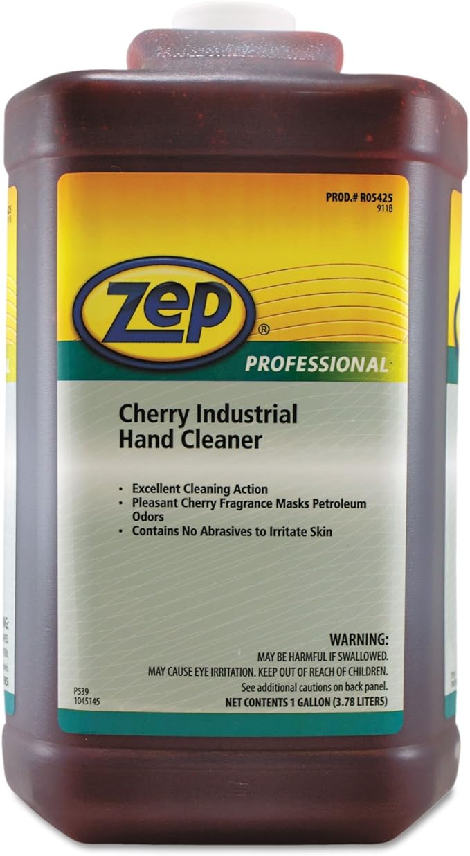 Cherry Industrial Hand Cleaner, Cherry, 1gal Bottle, 4/ct