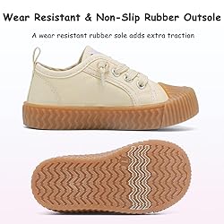 Toddler Shoes Boys Girls Slip On Canvas Sneakers