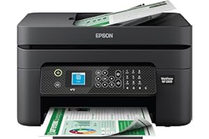 Epson Workforce WF-2930 Wireless All-in-One Printer with Scan, Copy, Fax, Auto Document Feeder, Automatic 2-Sided Printing an