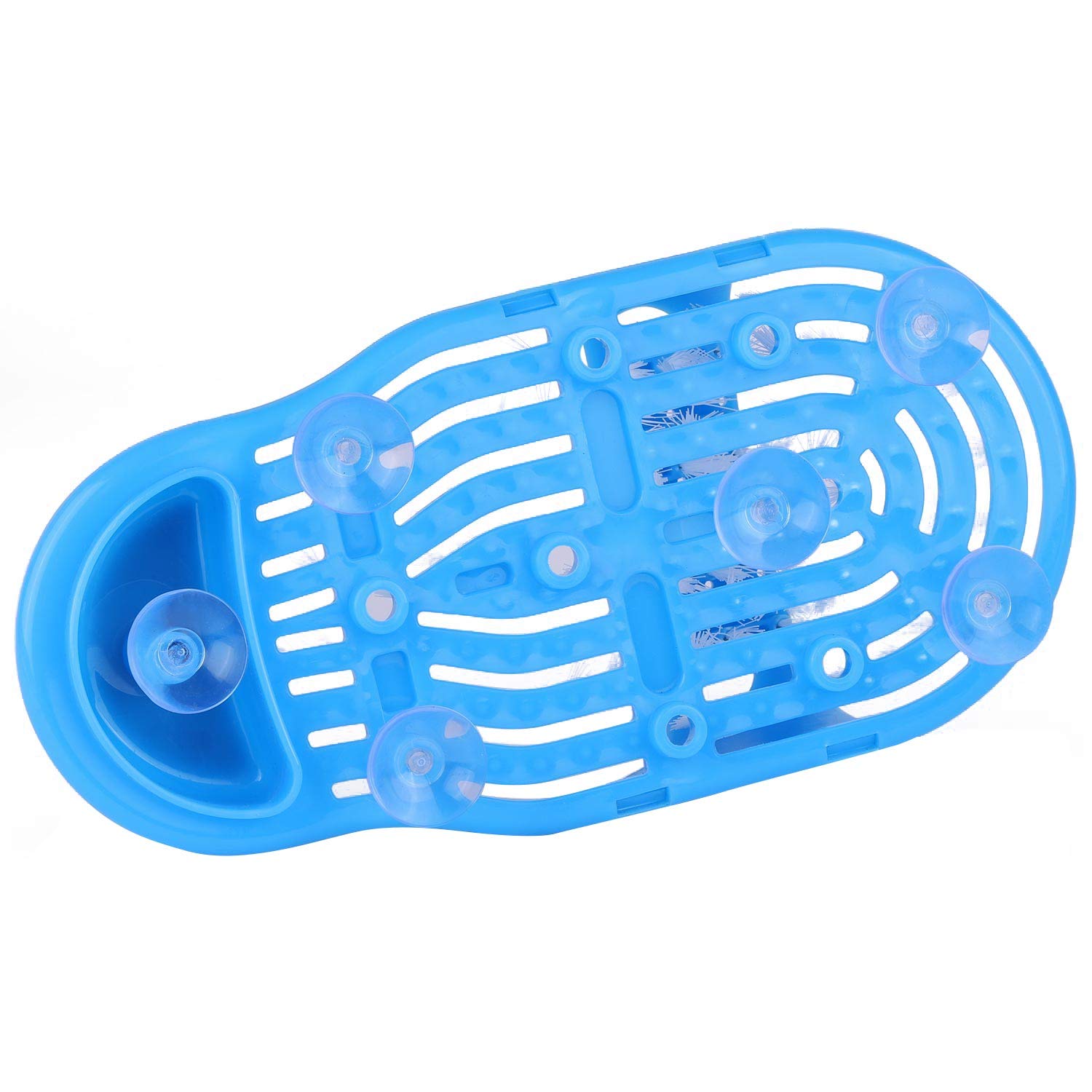 Magic Foot Scrubber Feet Cleaner Washer Brush for Shower Floor Spas Massage, Slipper for Exfoliating Cleaning Foot 1 Pair: Beauty
