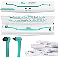 RYERCAT Ocean Dual Sided Cat Toothbrush - Only 8mm Wide to fit into Cat's Mouth - Cat Dental Supplies