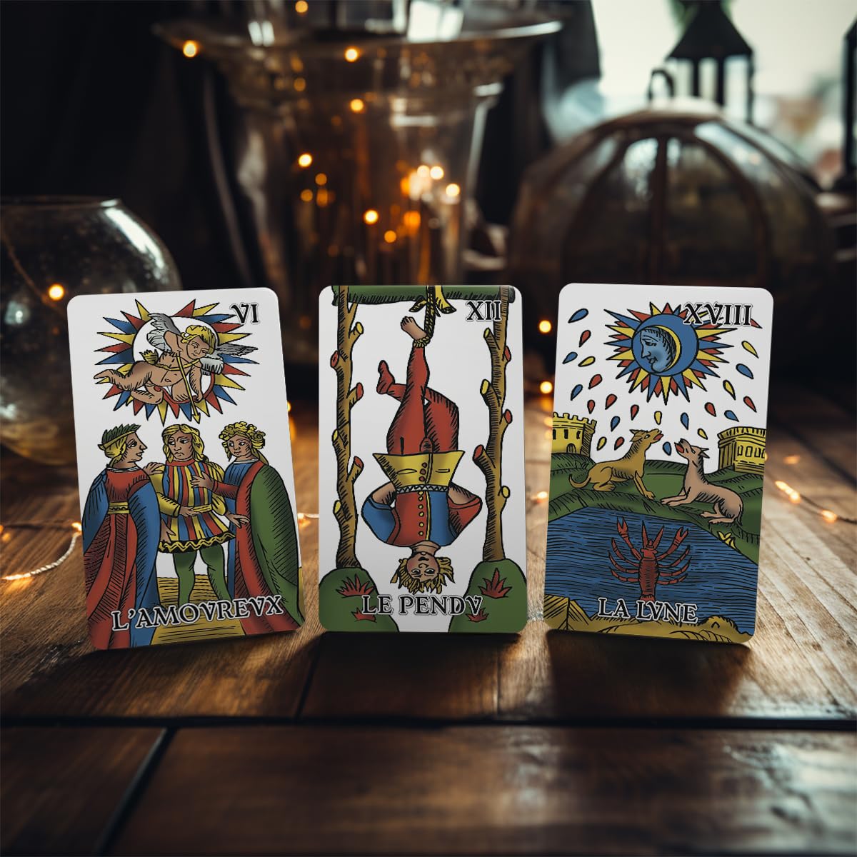 Tarot of Marseille 78 Tarot Card Set | Pocket-Sized (4.13