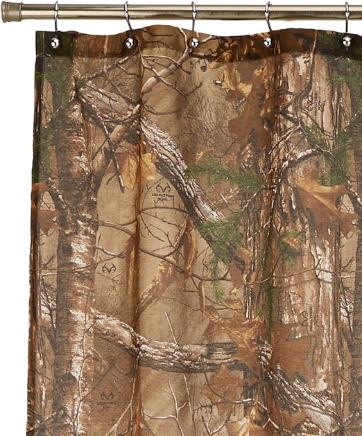 Amazon Com Realtree Camouflaged Shower Curtain Home Kitchen
